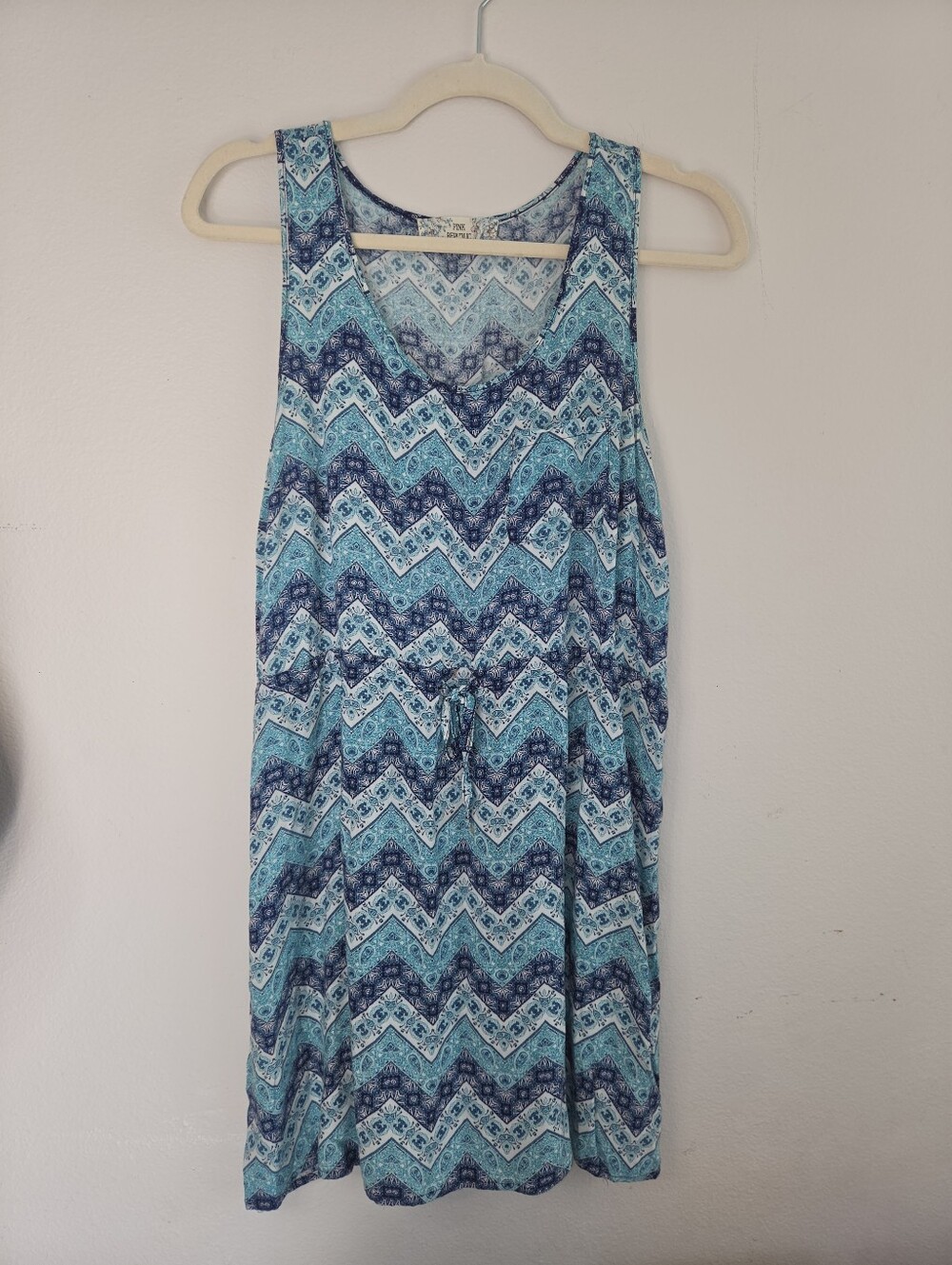 Pink Republic Blue Teal Printed Women’s Dress Midi